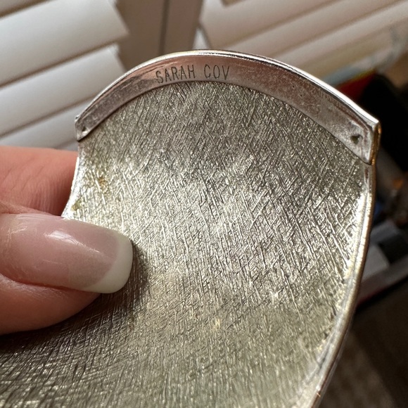 Vintage Sarah Coventry Wide Cuff Bracelet - Picture 5 of 6